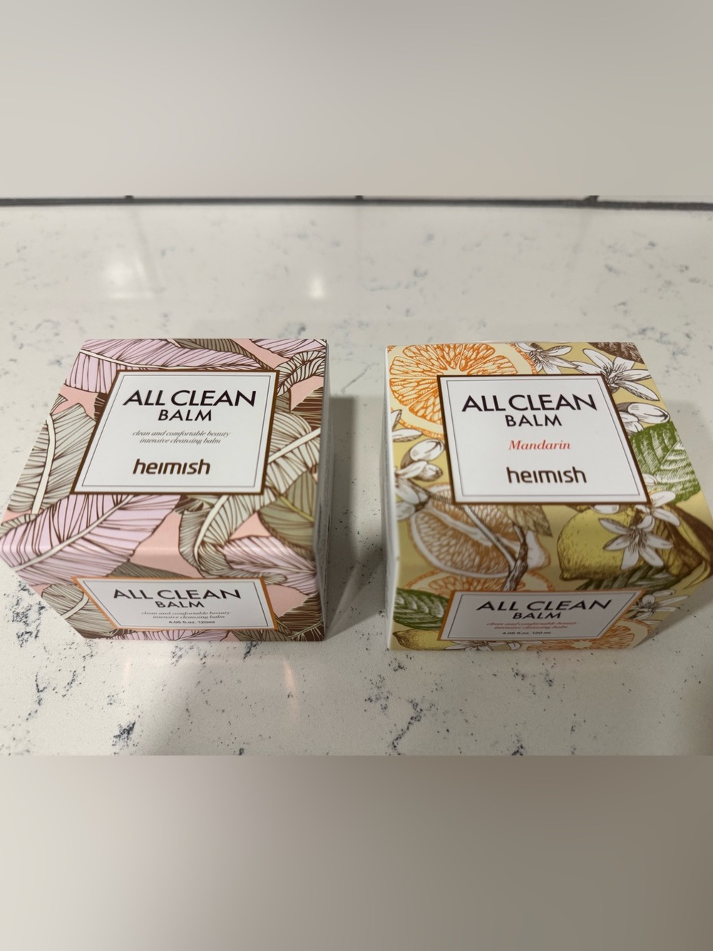 HEIMISH All Clean Balm - Pink & Mandarin, New In Box Never Opened